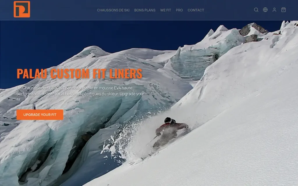 Migration et Refonte du Site E-commerce Palau Ski Boot Liners