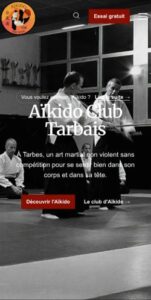 Refonte du site de l&rsquo;Aïkido Club Tarbais, de Divi à WordPress